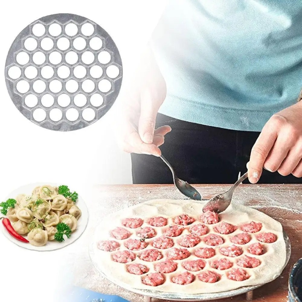 Home Cooking Help - Przenośna Aluminiowa Forma do Pierogów 37