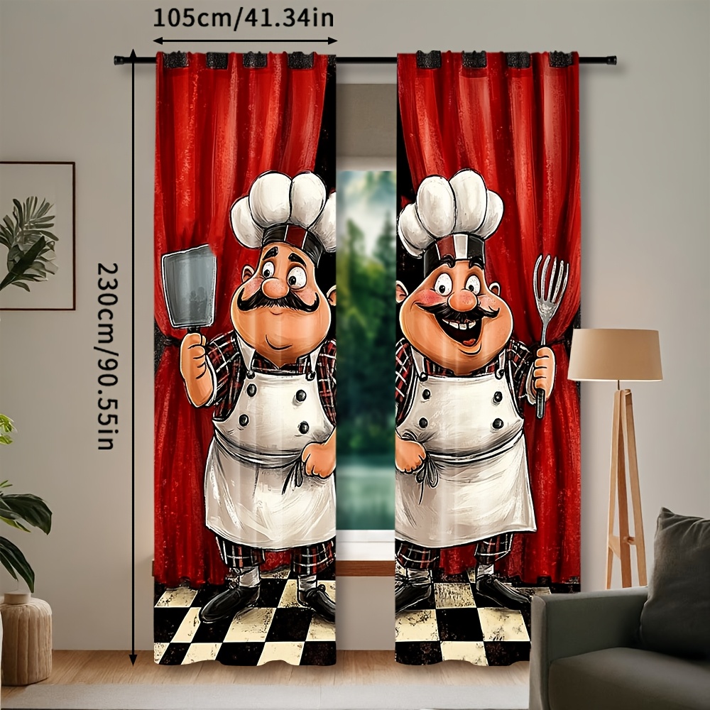 2 szt. Zasłonki kuchenne dla s – Home Cooking Youtube recenzja i cena