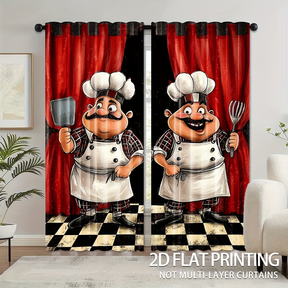 2 szt. Zasłonki kuchenne dla s – Home Cooking Youtube recenzja i cena