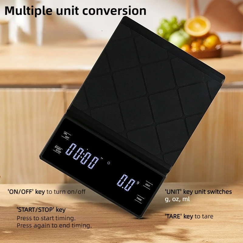 Waga kuchenna precyzyjna 3kg/0 – Home Cooking Electric recenzja i cena